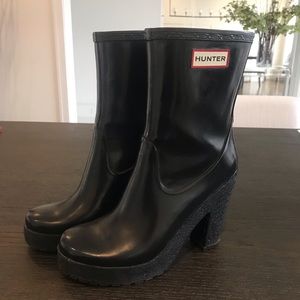 Hunter rain boots